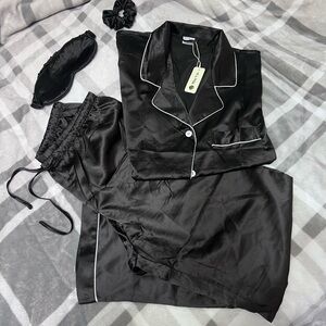 Iconic Black Women's Pajama Set